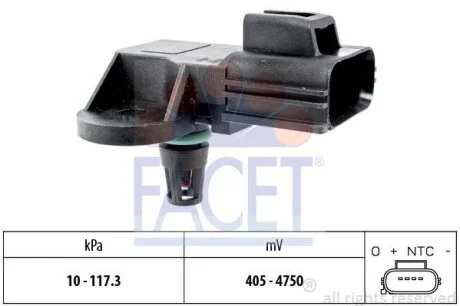Датчик тиску повітря FACET 10.3100
