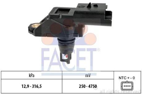 Датчик абсолютного тиску FACET 10.3261