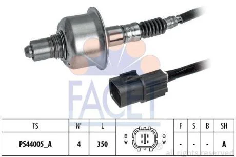 Датчик кислородный -лямбда-зонд. FACET 10.8276