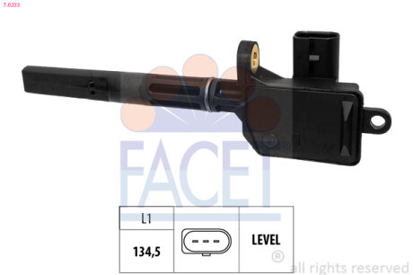 Датчик рiвня оливи FACET 7.0233