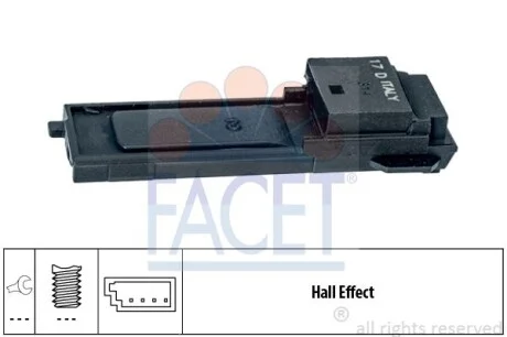 Датчик педалі зчеплення FACET 7.1314