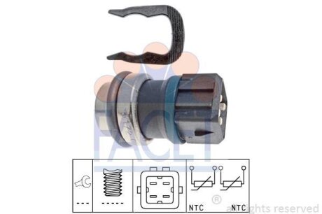 Датчик температури (в-во) FACET 7.3172