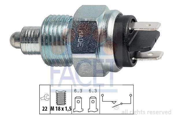 Вимикач, фара заднього ходу (вир-во Facet) FACET 7.6133 (фото 1)
