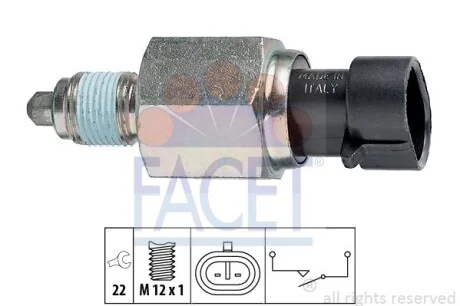 Датчик заднего хода FACET 7.6196