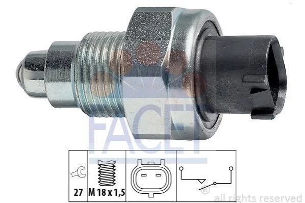 Датчик включения фонарей заднего хода FACET 7.6246 (фото 1)