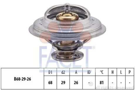 Термостат, охолоджуюча рідина (вир-во Facet) FACET 7.8250S