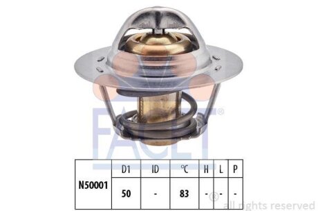 Термостат, охолоджуюча рідина FACET 7.8543S