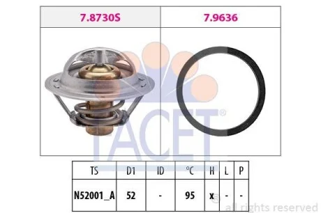 Термостат 95 °C FACET 7.8730