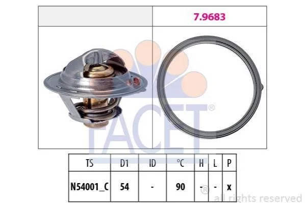 Термостат, охолоджуюча рідина (вир-во Facet) FACET 7.8802 (фото 1)