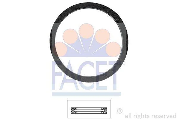 Прокладка, термостат (вир-во Facet) FACET 7.9569 (фото 1)