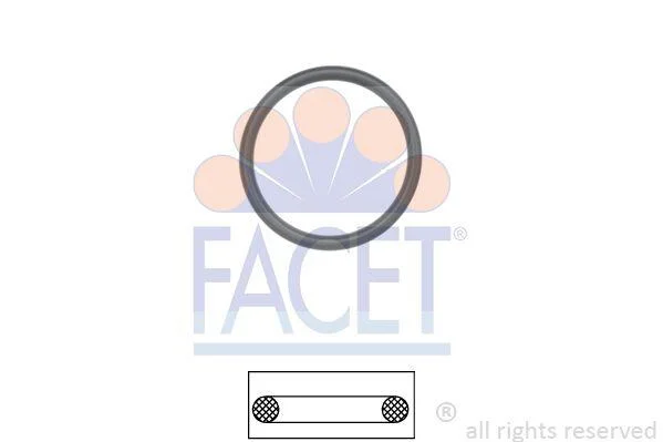 Прокладка, термостат (вир-во Facet) FACET 7.9660 (фото 1)