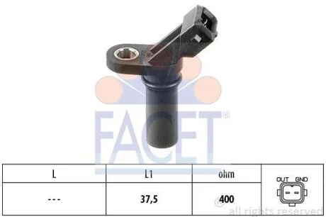 Датчик імпульсів (вир-во Facet) FACET 9.0188