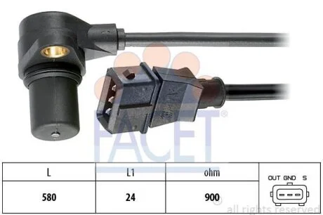 Датчик імпульсів FACET 9.0215