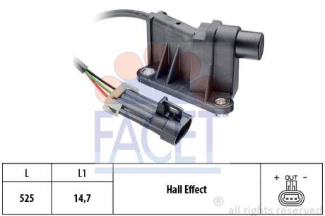 Датчик імпульсів FACET 9.0315