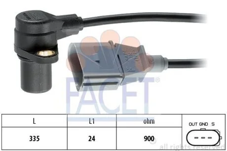 Датчик імпульсів FACET 9.0398