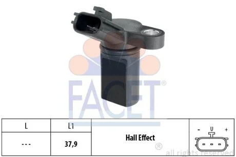 Датчик положения распредвала FACET 9.0453