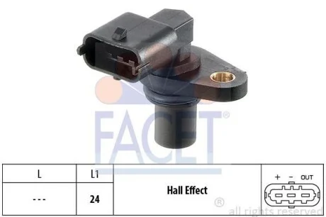 Датчик положения распредвала FACET 9.0480