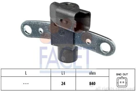 Датчик імпульсів (вир-во Facet) FACET 9.0600