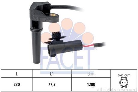Датчик імпульсів FACET 9.0617