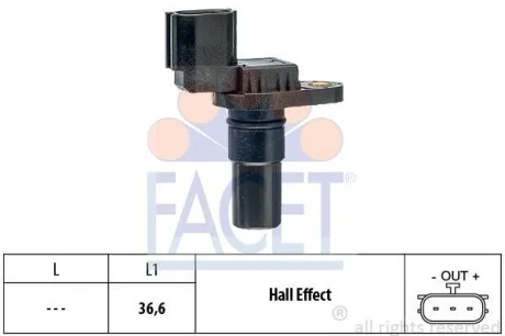 Датчик скорости FACET 9.0710