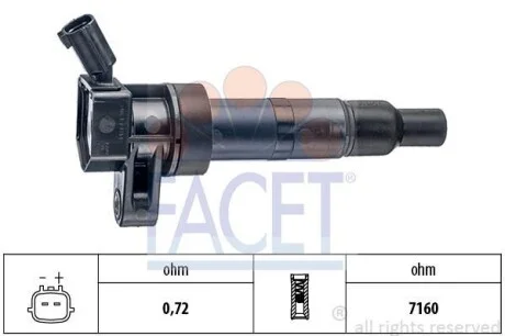 Котушка запалювання FACET 9.6456