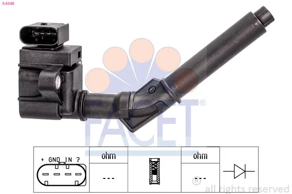Катушка системы зажигания FACET 9.6548 (фото 1)