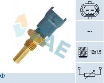 Датчик температуры охлаждающей жидкости FAE 33490 (фото 1)