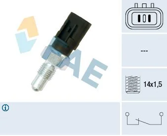 Вимикач, фара заднього ходу FAE 41240