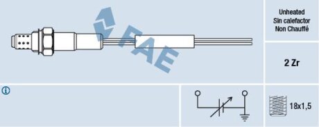 Датчик кисню FAE 77002