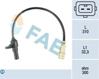 Датчик положения коленчатого вала FAE 79084