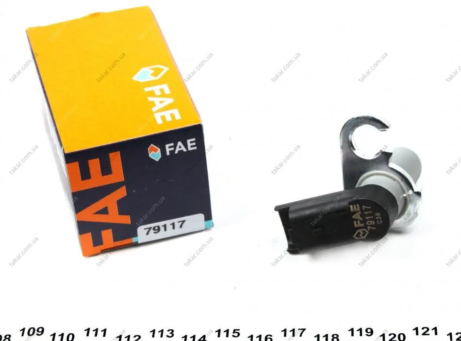 Датчик положения коленчатого вала (вир-во) FAE 79117 (фото 1)