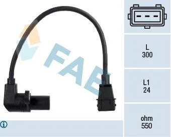 Датчик положения коленчатого вала (вир-во) FAE 79218