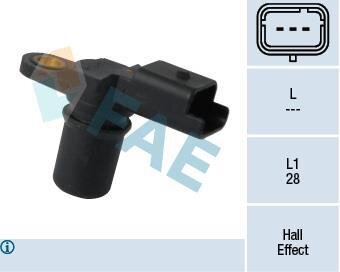 Датчик положения распределительного вала FAE 79298
