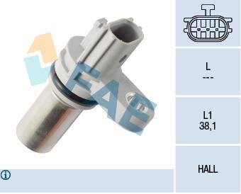 Датчик положения коленчатого вала FAE 79380