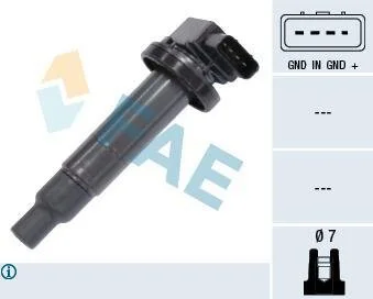 Катушка зажигания (вир-во) FAE 80242