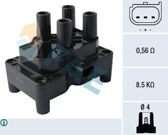 Катушка зажигания (вир-во) FAE 80284