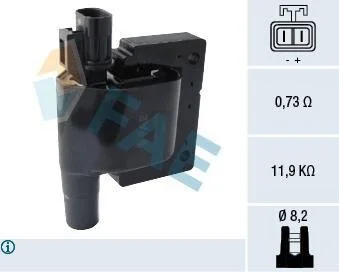 Катушка зажигания (вир-во) FAE 80286