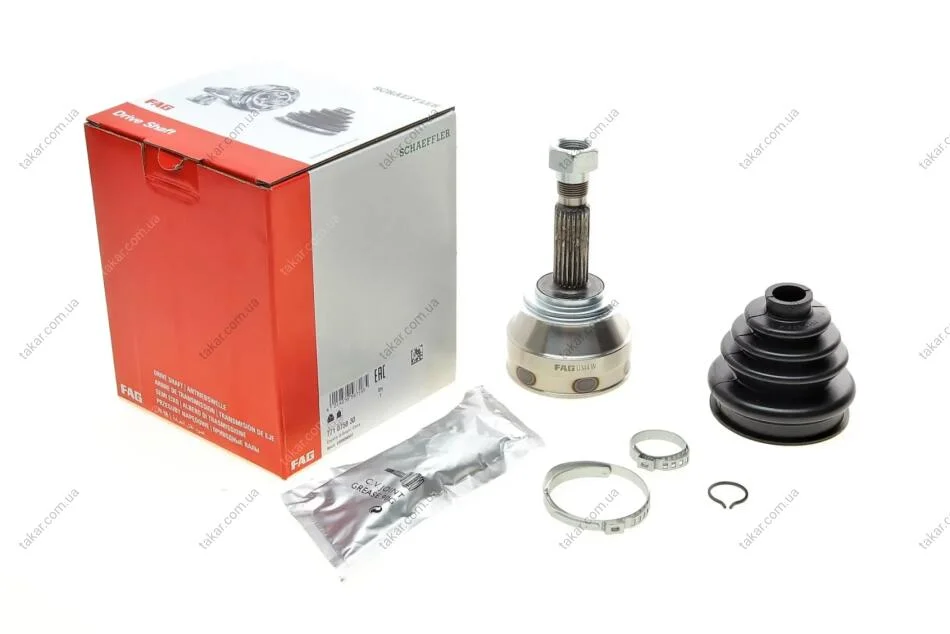 ШРУС наружу. с пыльником FIAT, SEAT, LANCIA STANDART (выр-во) FAG 771 0758 30 (фото 1)