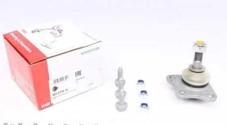 Кулькова опора зліва передній міст знизу FAG 825 0178 10
