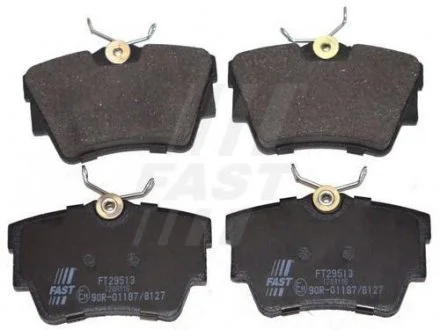 Тормозные колодки задние дисковые FAST FT29513