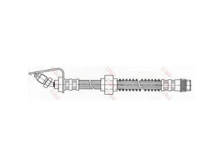 Тормозной шланг 565 мм FAST FT35158