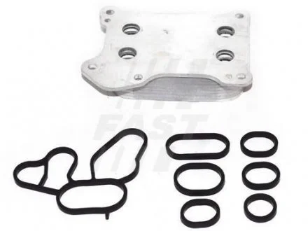 Теплообменник Fiat Doblo 09-15, Opel Corsa D 06-15, Chevrolet Aveo 12-17 FAST FT55280