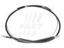 Трос стояночного тормоза задний FIAT Ducato 02-06, Ducato 94-02; PEUGEOT Boxer 02-06, Boxer 94-02; CITROEN Jumper 02-06, Jumper 94-02 FAST FT69176 (фото 1)