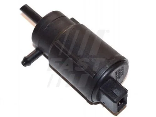 Насос бачка омивача 1 вихід FIAT Doblo 09-15, Fiorino 07-, Doblo 15-23, Qubo 08-19, 500 07-20, 500L 12-22; PEUGEOT Bipper 08-17; CITROEN Nemo 08-17; ALFA ROMEO 159 05-11 FAST FT95906 (фото 1)
