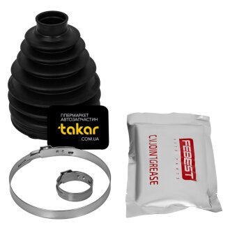 Пильовик ШРУСу зовнішній полівінілхлорид зовнішній FEBEST 0117P-GGL15