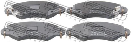 Колодки гальмівні передні FEBEST 0701-WRF