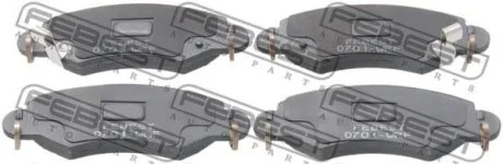 Колодки гальмівні передні FEBEST 0701-WRF