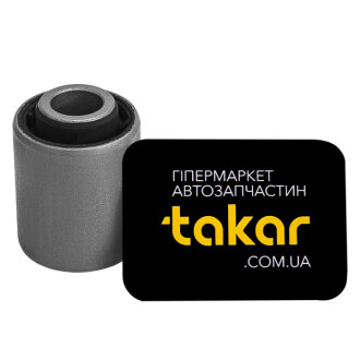 Сайлентблок амортизатора с обеих сторон на передний мост (снизу) FEBEST MAB-143