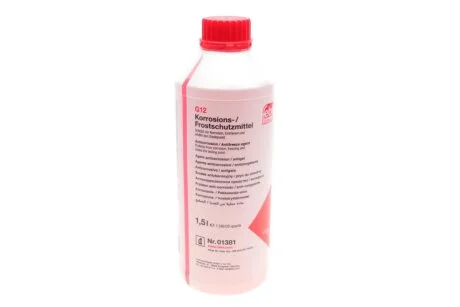 Антифриз-концентрат красный, -80 °C, G12, 1,5 л FEBI BILSTEIN 01381