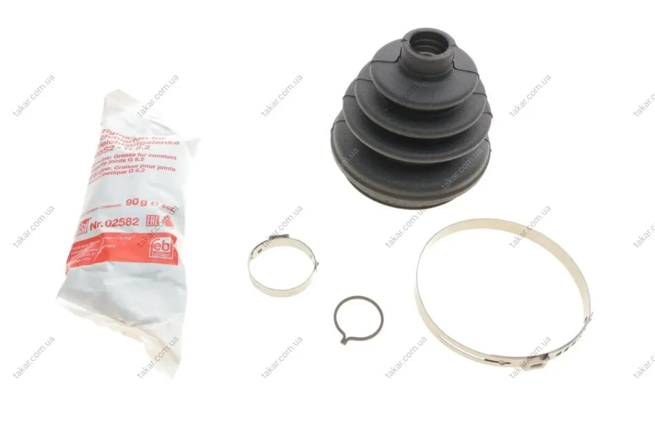 Пыльник ШРУСа со стороны колеса резина наружный передний мост FEBI BILSTEIN 02581 (фото 1)